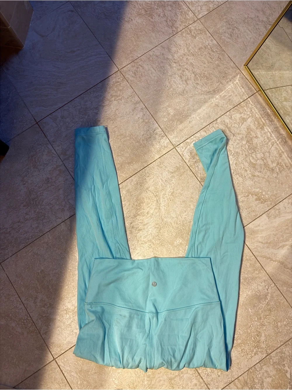 Lululemon Light blue workout set #activewear #fitness
